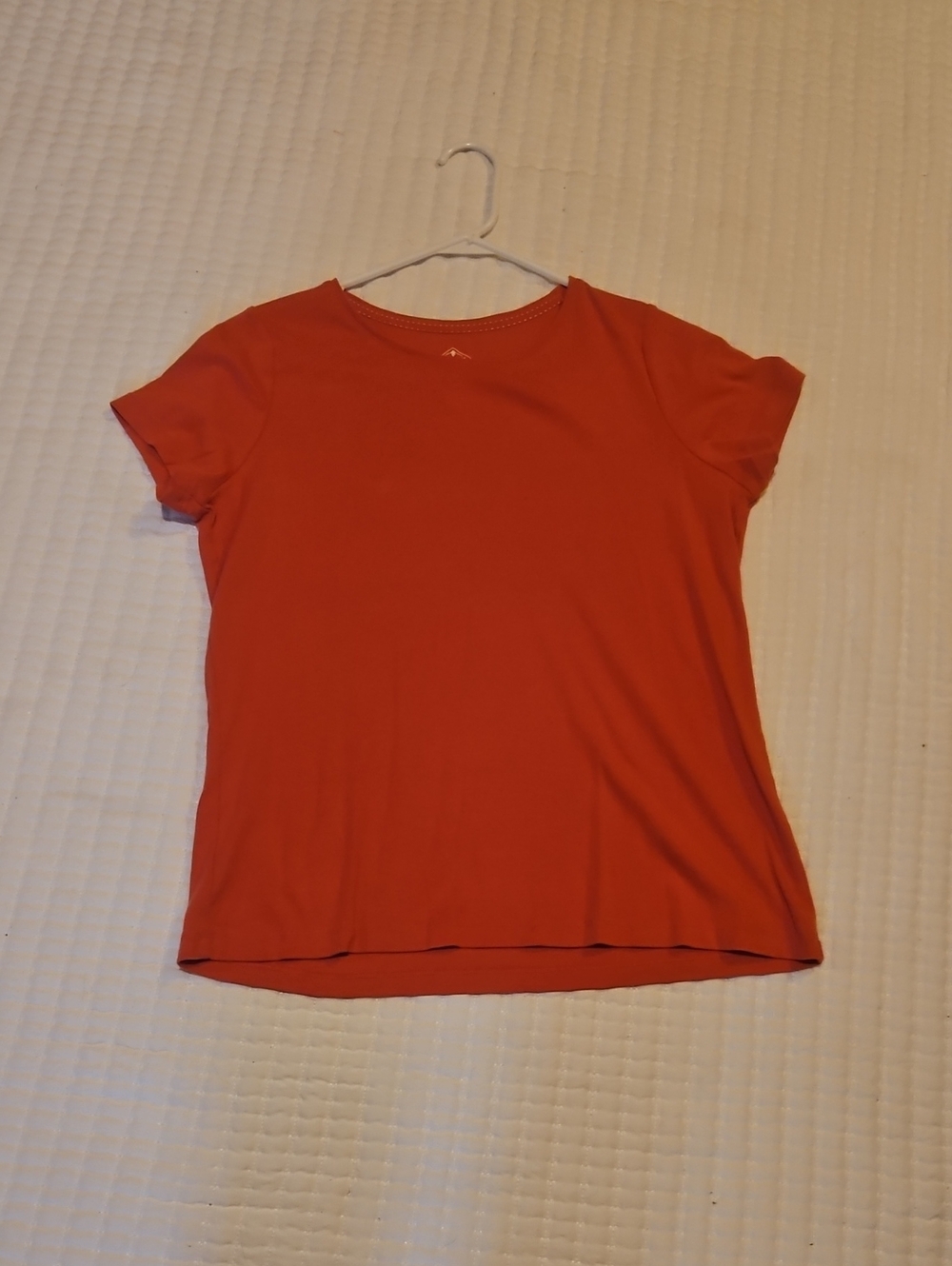 St. John's Bay Orange Short Sleeve Crew Tee